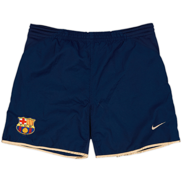 2001-02 Barcelona Away Shorts - 9/10 - (S)
