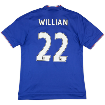 2015-16 Chelsea Home Shirt Willian #22 - 7/10 - (M)