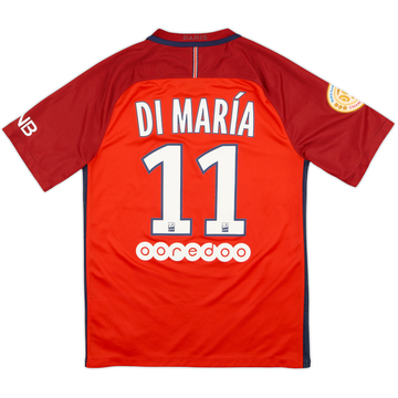 2016-17 Paris Saint-Germain Away Shirt Di Maria #11 - 10/10 - (S)