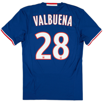 2016-17 Lyon Away Shirt Valbuena #28 - 9/10 - (XS)