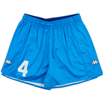 2000-01 Italy Player Issue Home Shorts #4 - 6/10 - (XL)