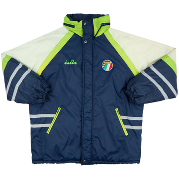 1990 Italy Diadora Padded Bench Coat - 9/10 - (XL)
