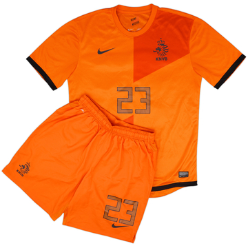 2012-13 Netherlands Home Shirt and Shorts Van der Vaart #23 - 10/10 - (M)