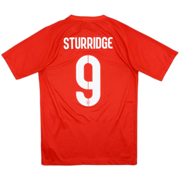 2014-15 England Away Shirt Sturridge #9 - 10/10 - (S)