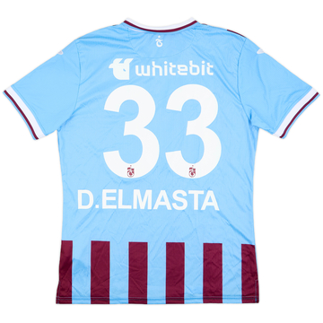 2023-24 Trabzonspor Home Shirt D.Elmasta #33 - 8/10 - (XL)