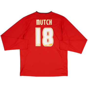 2012-13 Cardiff Home L/S Shirt Mutch #18 - 10/10 - (XXL)