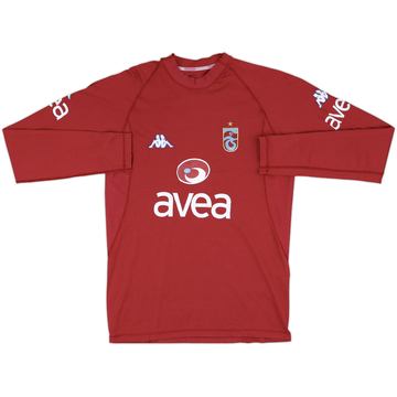 2004-05 Trabzonspor Kappa Training L/S Shirt - 6/10 - (XL)