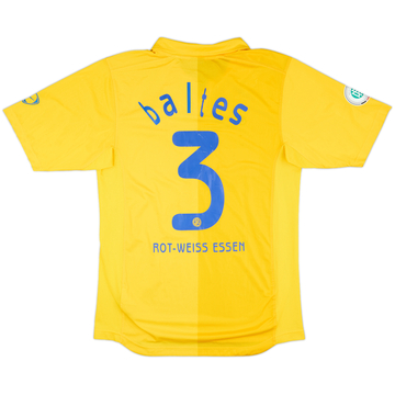 2007-08 Rot-Weiss Essen Match Issue Away Shirt Baltes #3