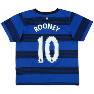 2011-13 Manchester United Away Shirt Rooney #10 - 8/10 - (5-6 Years)