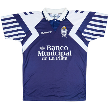1996-97 Gimnasia y Esgrima La Plata Away Shirt - 9/10 - (L)