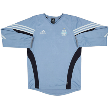2003-04 Olympique Marseille adidas Training L/S Shirt - 7/10 - (S)