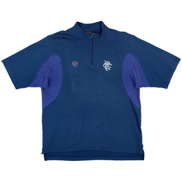 2000-01 Rangers Nike Polo Shirt - 7/10 - (M)
