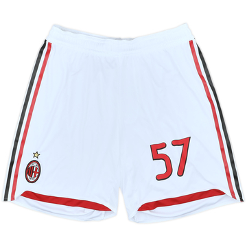 2009-10 AC Milan Player Issue Home Shorts #57 - 10/10 - (XXL)