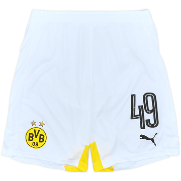 2015-16 Borussia Dortmund Player Issue Third Shorts #49 - 7/10 - (L)