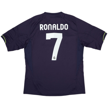 2012-13 Real Madrid Away Shirt Ronaldo #7 (L)