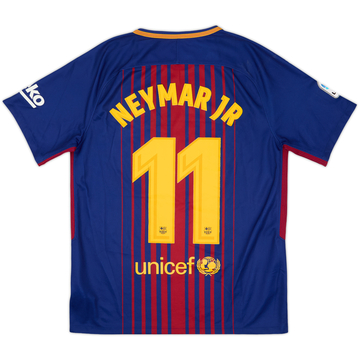2017-18 Barcelona Home Shirt Neymar Jr #11 - 6/10 - (M)
