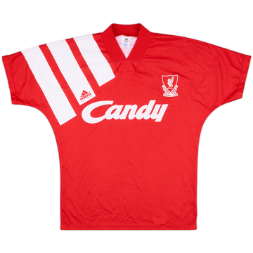1991-92 Liverpool Home Shirt - 10/10 - (M)