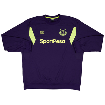 2017-18 Everton Umbro Sweat Top - 10/10 - (3XL)