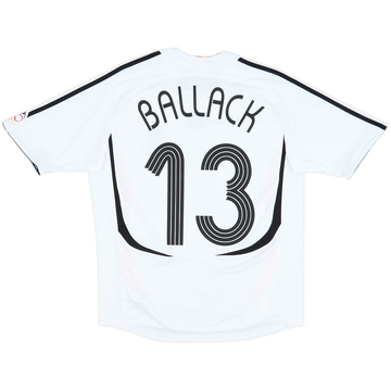 2005-07 Germany Home Shirt Ballack #13 - 10/10 - (XL.Boys)
