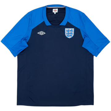 2010-11 England Umbro Training Shirt - 9/10 - (XL)