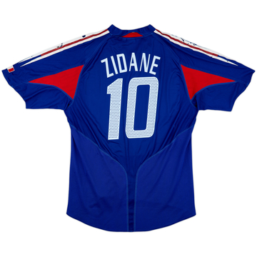 2004-06 France Home Shirt Zidane #10 - 5/10 - (XL)