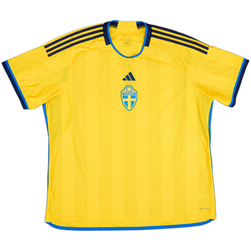 2022-23 Sweden Home Shirt - 5/10 - (3XL)
