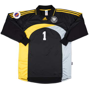 1999 Germany Women's Match Issue U18 Euro GK Shirt #1