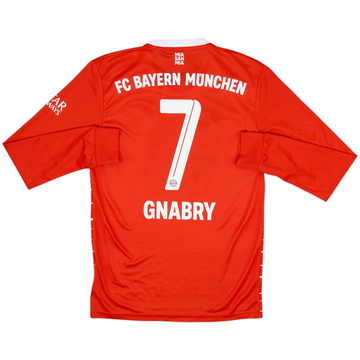 Camiseta de local de manga larga del Bayern Munich 2022-23 Gnabry #7 - 8/10 - (S)