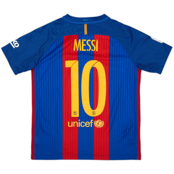 Camiseta de local del Barcelona 2016-17 Messi #10 - 5/10 - (XL.Niños)