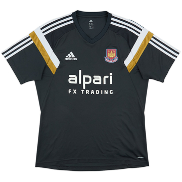 2014-15 West Ham adidas Training Shirt - 8/10 - (L)