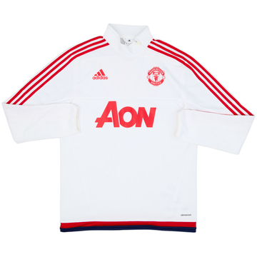 2015-16 Manchester United adidas Track Jacket - 8/10 - (M)