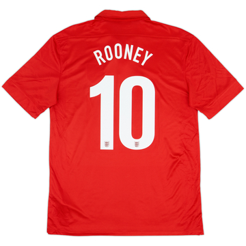 2013 England Away 150th Anniversary Shirt Rooney #10 - 6/10 - (L)