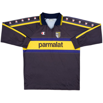 1999-00 Parma Away L/S Shirt #5 - 6/10 - (L.Boys)