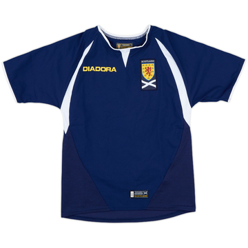 2003-05 Scotland Home Shirt - 10/10 - (S.Boys)