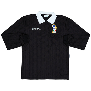 1990s Italy FIGC Diadora Referee L/S Shirt - 8/10 - (L)