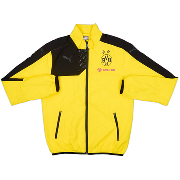2014-15 Borussia Dortmund Puma Hooded Rain Jacket - 5/10 - (M)