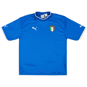 2003-04 Italy Basic Home Shirt - 6/10 - (L.Boys)