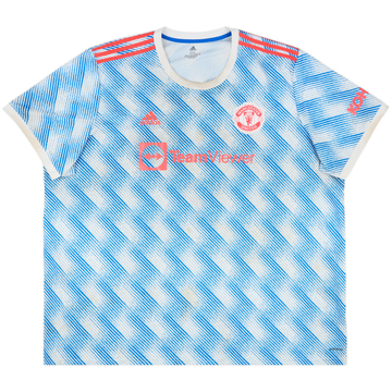 2021-22 Manchester United Away Shirt - 5/10 - (4XL)