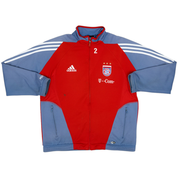 2005-06 Bayern Munich Player Issue adidas Track Jacket #2 (Sagnol) - 8/10 - (M/L)