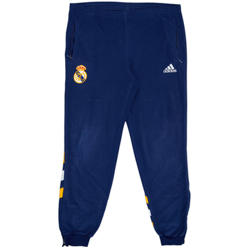 1998-99 Real Madrid adidas Track Pants/Bottoms - 8/10 - (L)