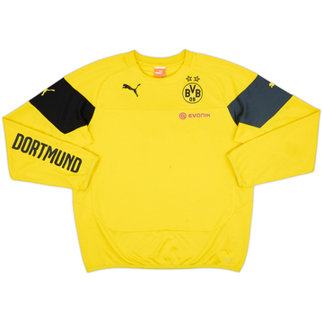2014-15 Borussia Dortmund Puma Sweat Top - 7/10 - (L)