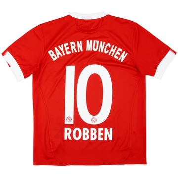 2009-10 Bayern Munich Home Shirt Robben #10 - 7/10 - (L.Boys)