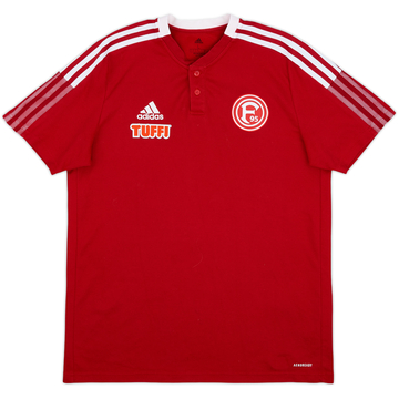 2021-22 Fortuna Dusseldorf adidas Polo Shirt - 7/10 - (L)