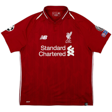 2018-19 Liverpool Home Shirt - 6/10 - (M)