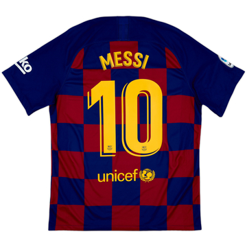 2019-20 Barcelona Home Shirt Messi #10 - 10/10 - (L)