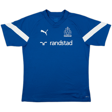 2021-22 Olympique Marseille Puma Training Shirt - 9/10 - (L)