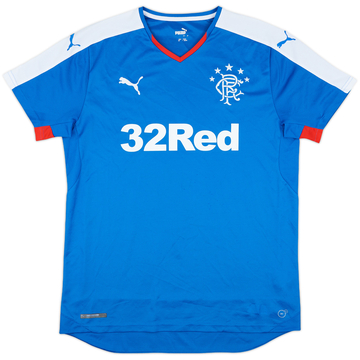 2015-16 Rangers Home Shirt - 8/10 - (M)