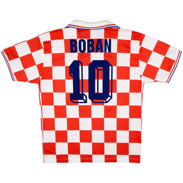 Camiseta de local de Croacia 1996-98 Boban #10 - 9/10 - (XL)