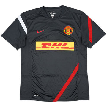 2012-13 Manchester United Nike Training Shirt - 8/10 - (L)