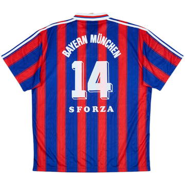 1995-97 Bayern Munich Home Shirt Sforza #14 - 8/10 - (XL)
